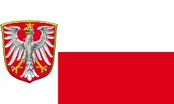 Flag of Frankfurt, Germany
