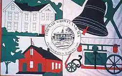 Flag of Groveland, Massachusetts
