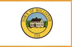 Flag of Holliston, Massachusetts