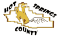 Flag of Hot Springs County, Wyoming