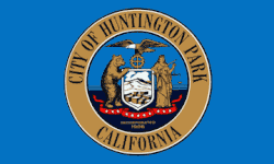 Flag of Huntington Park, California