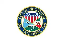 Flag of Inglewood, California