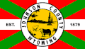 Flag of Johnson County, Wyoming