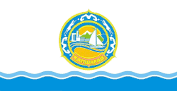 Flag of Qonaev