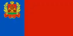 Flag of Kemerovo Oblast, (7 June 2002–21 February 2003)