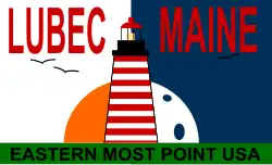 Flag of Lubec, Maine