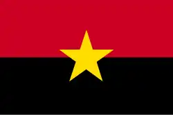 Flag of MPLA