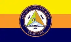 Flag of Manhattan Beach, California