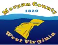 Flag of Morgan County, West Virginia
