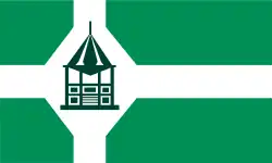 Flag of New Milford, Connecticut, US
