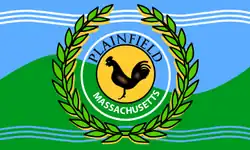 Flag of Plainfield, Massachusetts