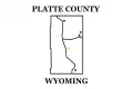 Flag of Platte County, Wyoming
