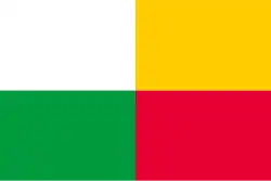 Flag of Plzeň (orthogonal)