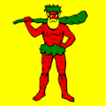 Flag of Saas im Prättigau