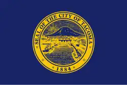 Flag of Tacoma, Washington