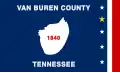 Flag of Van Buren County, Tennessee