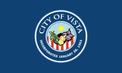 Flag of Vista, California