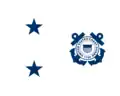 Flag of a U.S. Coast Guard Restricted Line Officer / Staff Officer Rear Admiral