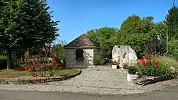 The fountain in Flagey-Rigney