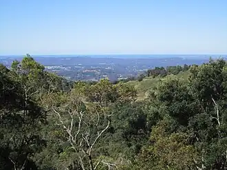 View from Flaxton towards the Pacific Ocean, 2012