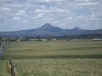 Flinders Peak from Cedar Grove, 2016