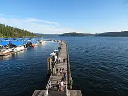 Floating boardwalk