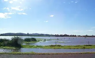 Flooding at Nelsons Plains in 2007
