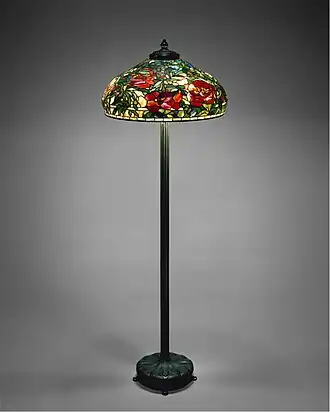 Peony floor lamp circa 1904–15[28]