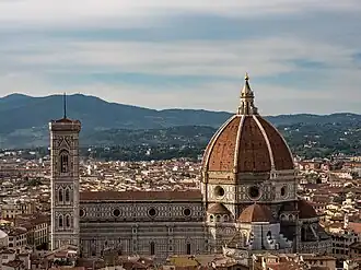 Early Renaissance - Florence Cathedral, Florence, Italy, by Arnolfo di Cambio, Filippo Brunelleschi and Emilio De Fabris, 1294–1436[174]