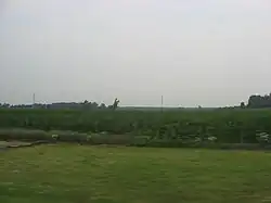 Fields along the Ohio Turnpike in eastern Florence Township