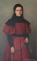 Florence Berthault, her daughter