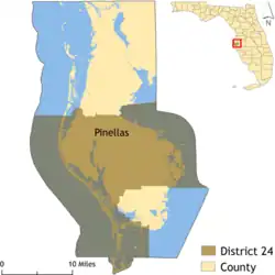 Map of the district