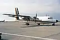 F-27 F-GAOT of Uni-Air at Faro in 1987