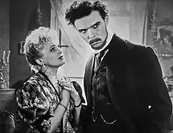 A black and white still from Foma Gordeyev
