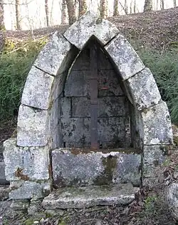 The Buet fountain in Sacquenay