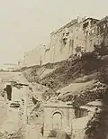 Fountain near the Porte Neuve, mid-19th century.