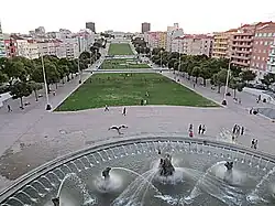 Instituto Superior Técnico, at the top, which belongs to the University of Lisbon, is based on the Alameda D. Afonso Henriques.