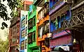 One of the several food streets in Lahore