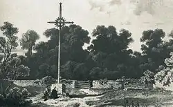 The cemetery of the martyrs of the battle of Ouleries