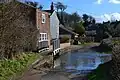 Ford with a footbridge at Clatterford