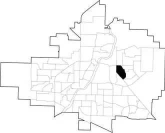 Forest Grove location map