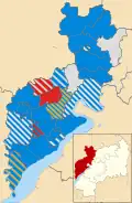 2007 results map