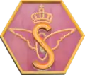 Former DSB S-train Neon logo Copenhagen