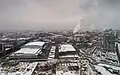 Aerial photo of former ZiL plant, Moscow (2018)