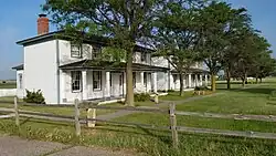 Fort Hays officers' quarters, built 1867–1870