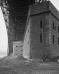View from under bridge