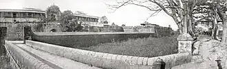 The reconstructed structure with galvanized iron roof in 1903.