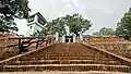 Steps leading to the top of the fort