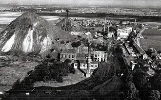The pit around 1950