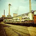 The VEB chemical factory at Greiz-Dölau 1979
